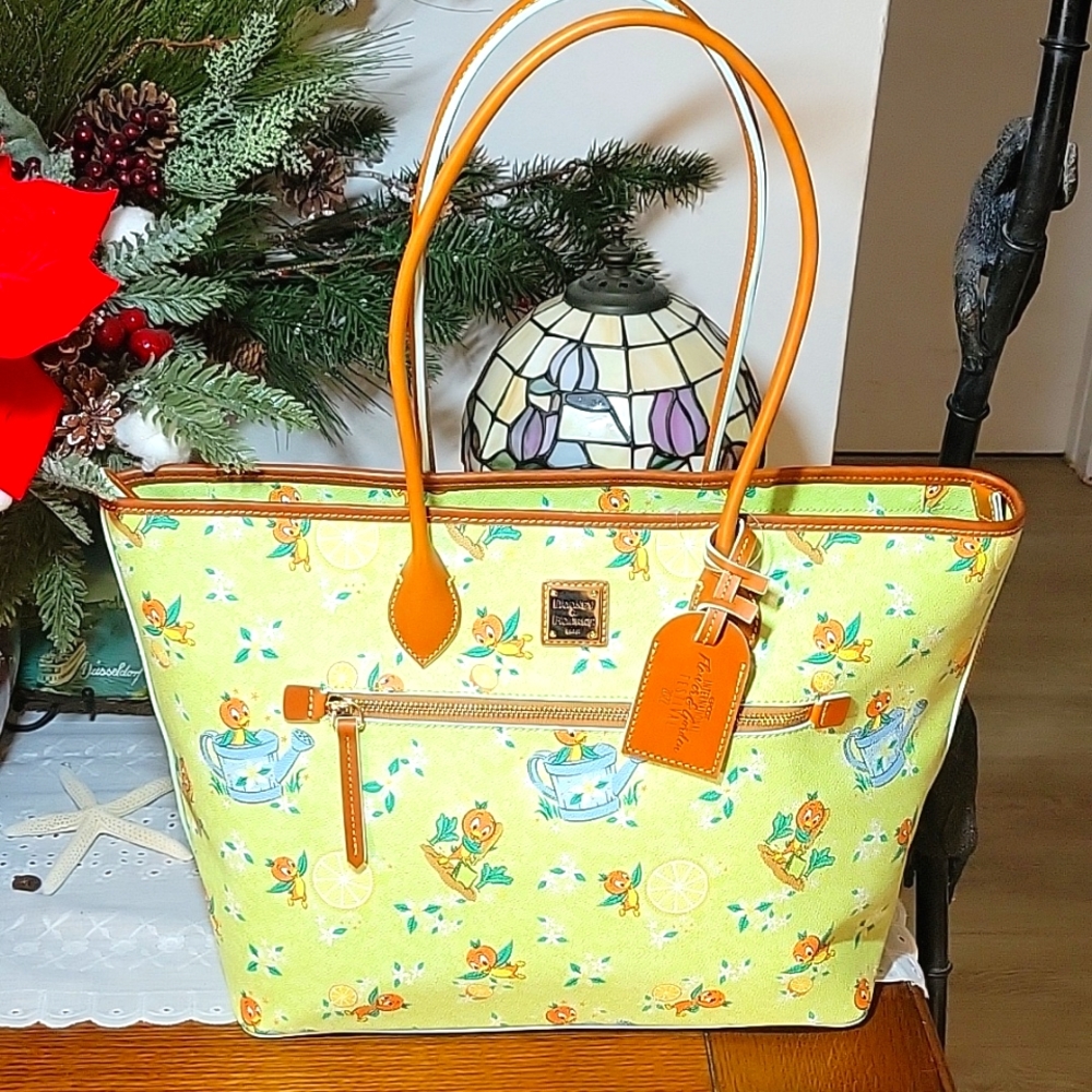 Disney Parks Dooney & Bourke Flower and Garden Festival Tote, NWT